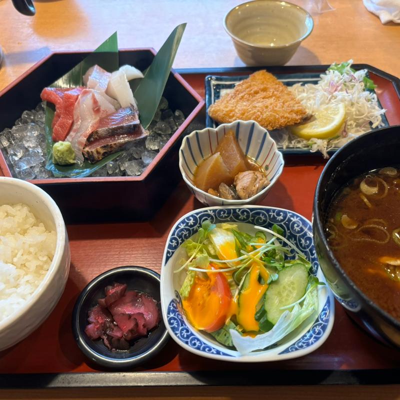 刺身5種盛り定食（並盛り(マルサ水産 春日井店)