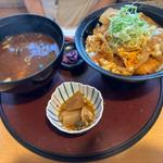 まぐろカツ丼（白飯　小盛り