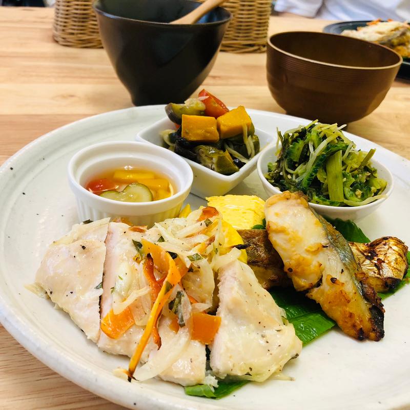 カジュアル薬膳プレート_薬膳ランチセット(薬膳料理 和幸)