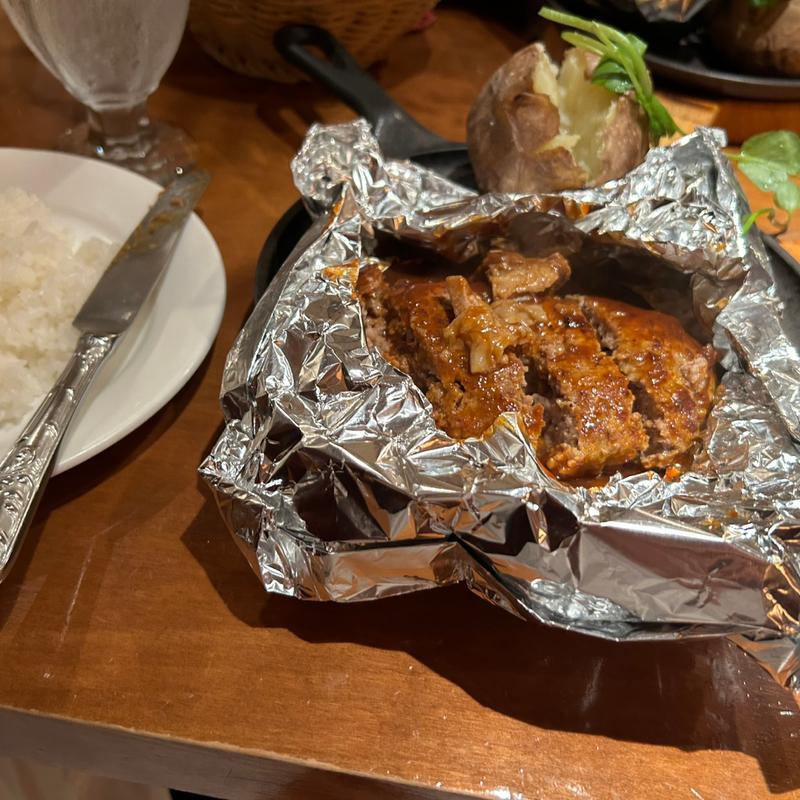 百年洋食ハンバーグ(グリルキャピタル東洋亭 高島屋店 TOUYOUTEI)