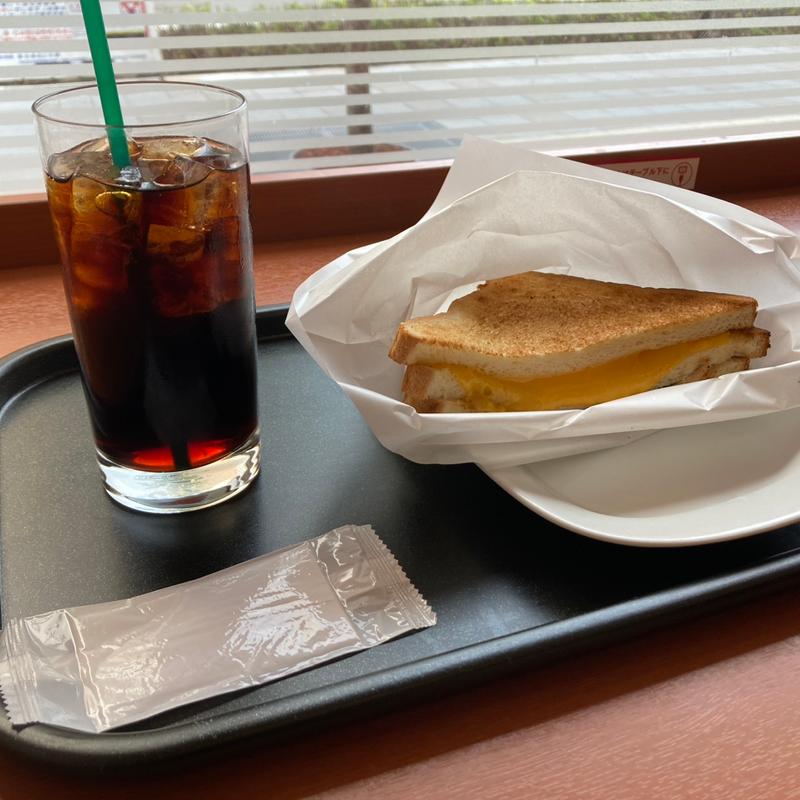 モーニングAセット(カフェ・ベローチェ 川口店)