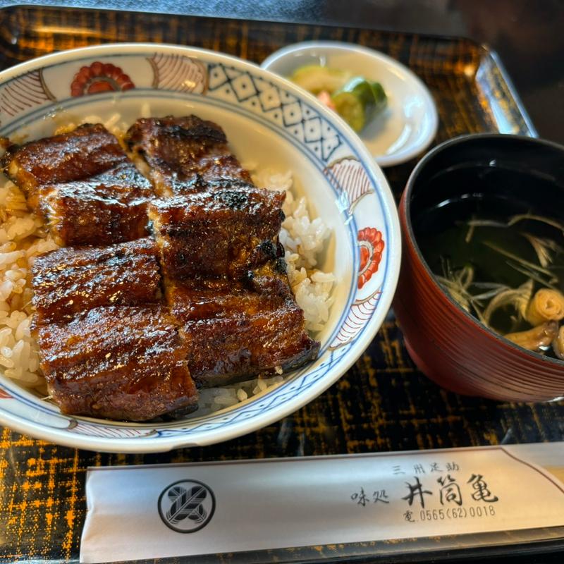 特うなぎ丼(井筒亀)