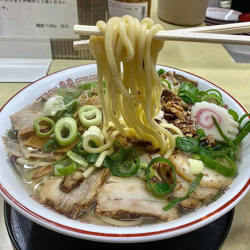 特製塩チャーシュー麺 大 太麺(中華そば 麺屋7.5Hz 堺店)