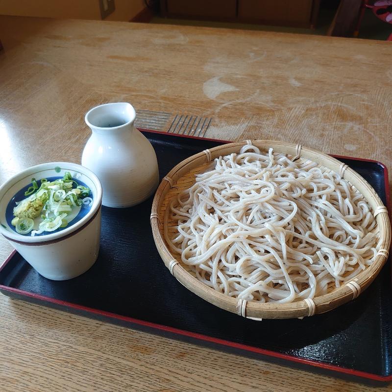 もりそば＋大盛り(かやぶき亭 日本そば店 （かやぶきてい）)