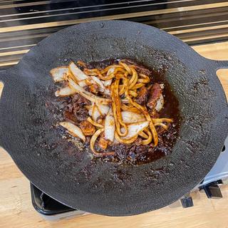 焼きホルモン(ミックス)+うどん小(郷土 伊賀の味 炊きホルモン 燦く)