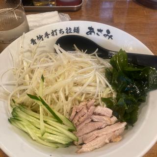 ネギ塩冷やし中華(青竹手打ち拉麺あさみ)