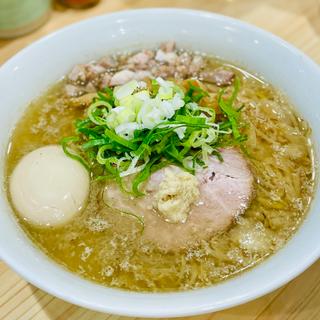 味噌らーめん＋煮玉子(三ん寅)