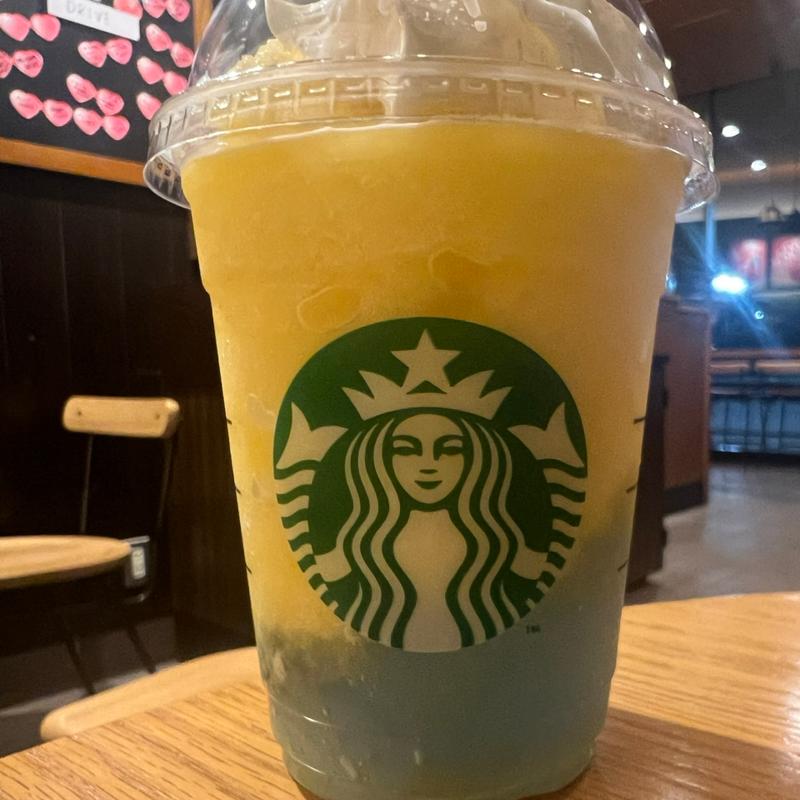 サンシャイン パイン フラペチーノ®(スターバックスコーヒー 三木サービスエリア(上り線)店)