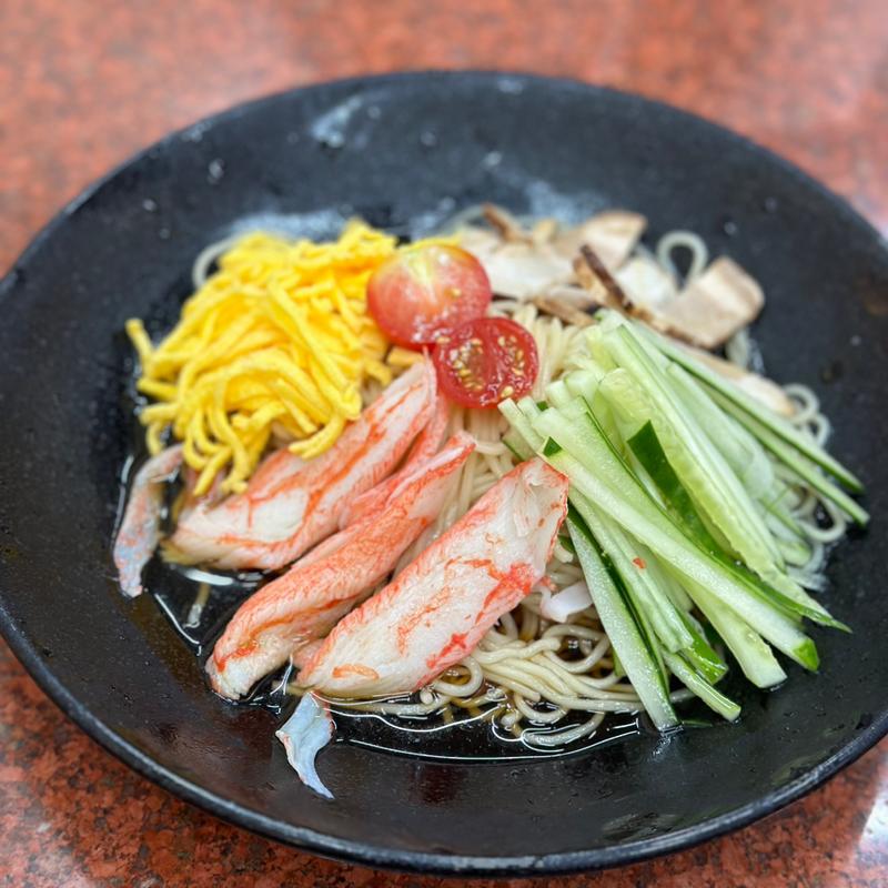 冷やし中華(餃子の王将 外環藤井寺店)