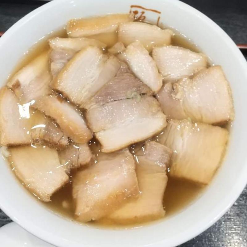 焼豚ラーメン(喜多方ラーメン 坂内 五反田駅前店)