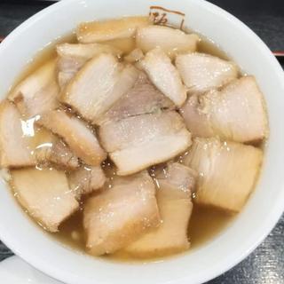 焼豚ラーメン(喜多方ラーメン 坂内 五反田駅前店)