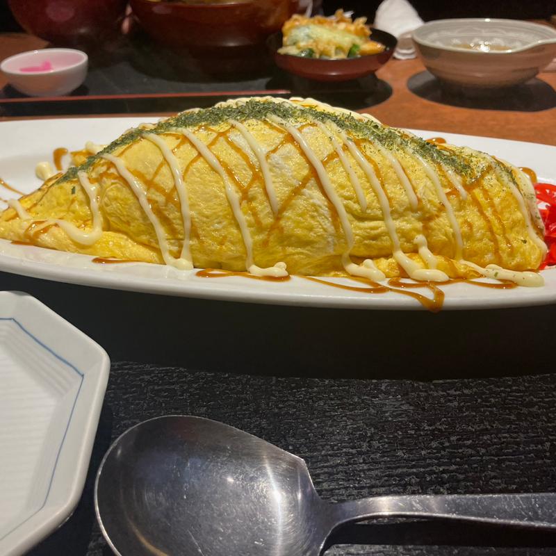 オムそば(味の里 おたふく )