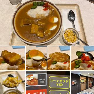 玉子カレー　コーンサラダ(モンスナック )