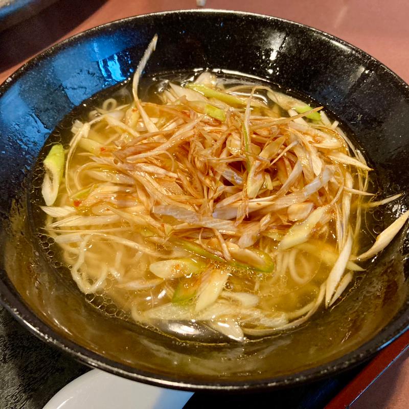 葱ラーメン（辛味）(四川亭)