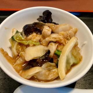 ミニセット中華丼(四川亭)