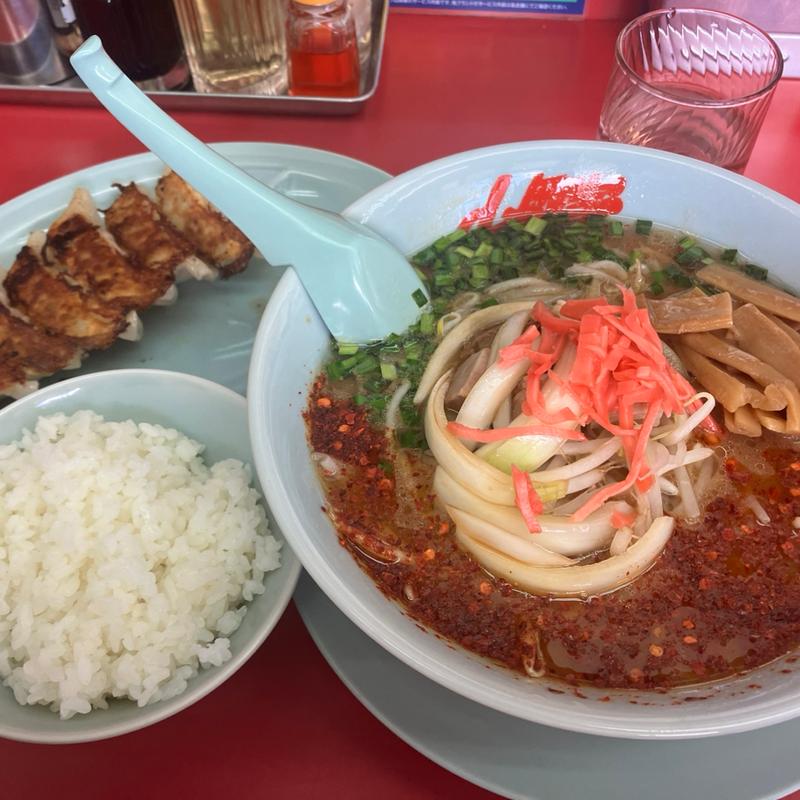 旨辛とんこつラーメン(山岡家 ひたちなか店 （やまおかや）)