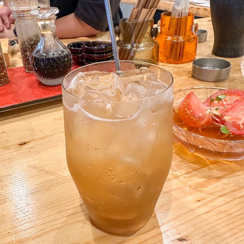 梅ジンジャーハイ(酒場亀甲stand)