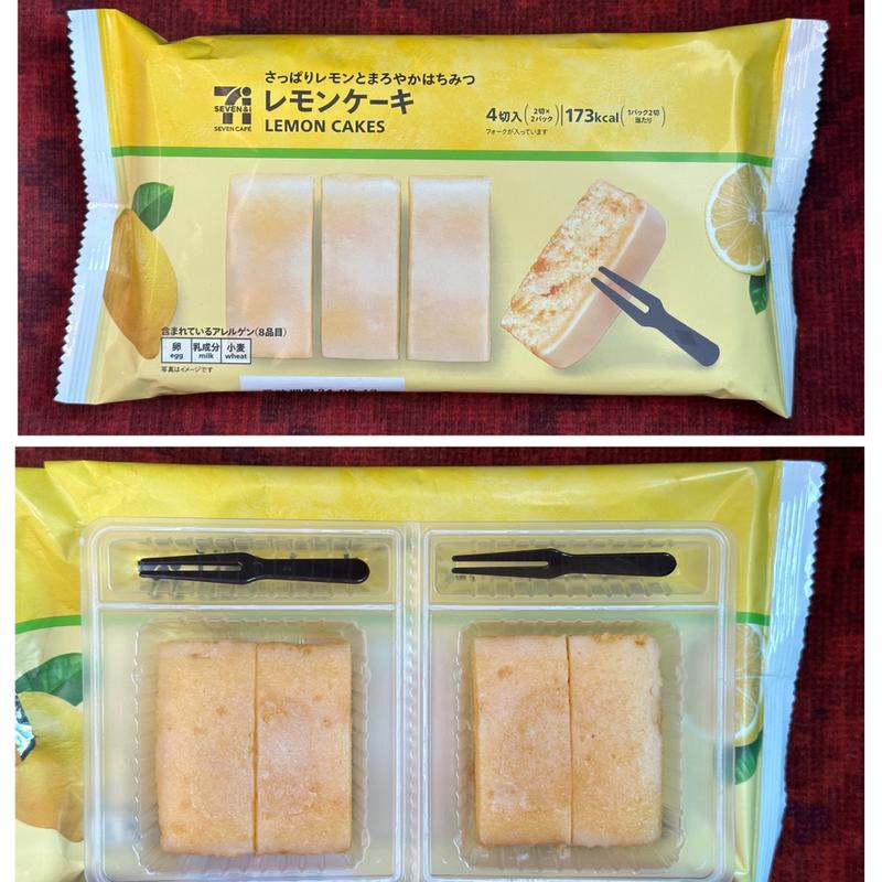 7カフェ・レモンケーキ(セブン-イレブン 小田急マルシェ海老名店)