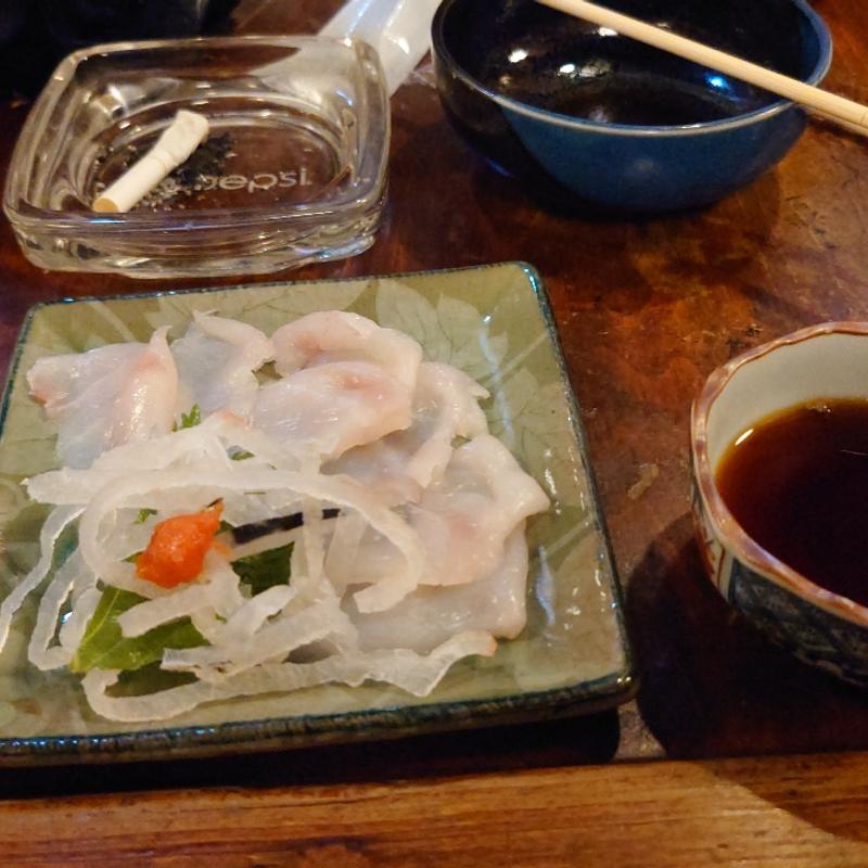 天然虎河豚刺し(やじろ兵衛 )