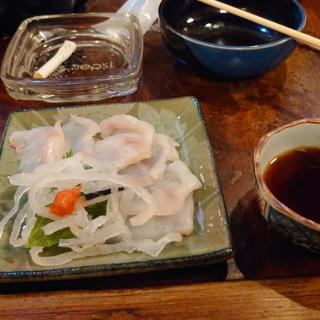 天然虎河豚刺し(やじろ兵衛 )