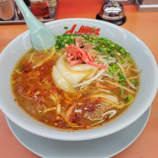 旨辛とんこつラーメン(ラーメン山岡家 福島矢野目店)