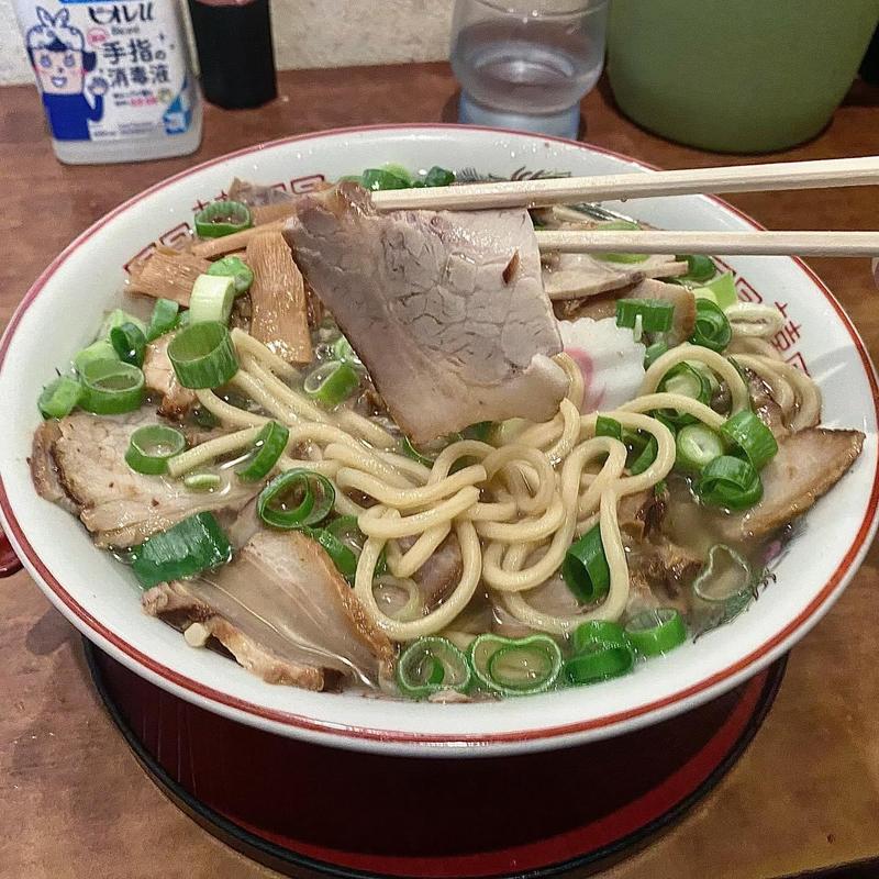 特製塩チャーシュー麺 大 太麺(中華そば 麺屋7.5Hz 生野店（本店） （7.5ヘルツ）)