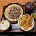 蕎麦と小天丼