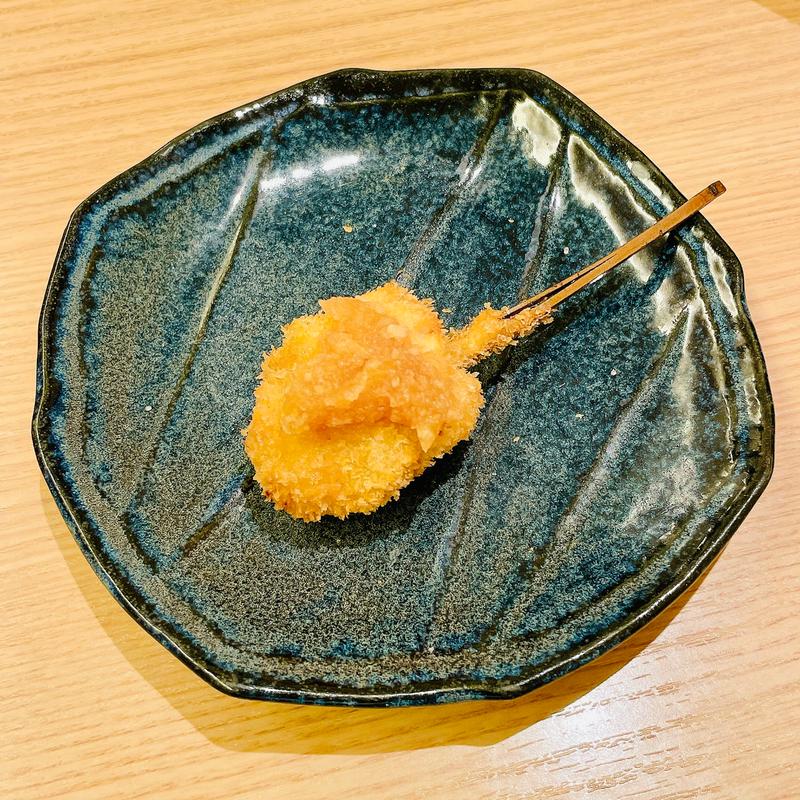 焼き茄子と鶏ささみ おろしポン酢(串亭 ルミネ池袋)