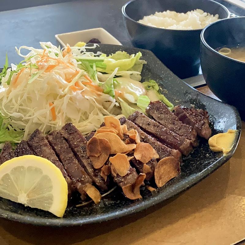 特選サーロインステーキ定食(テキ亭)