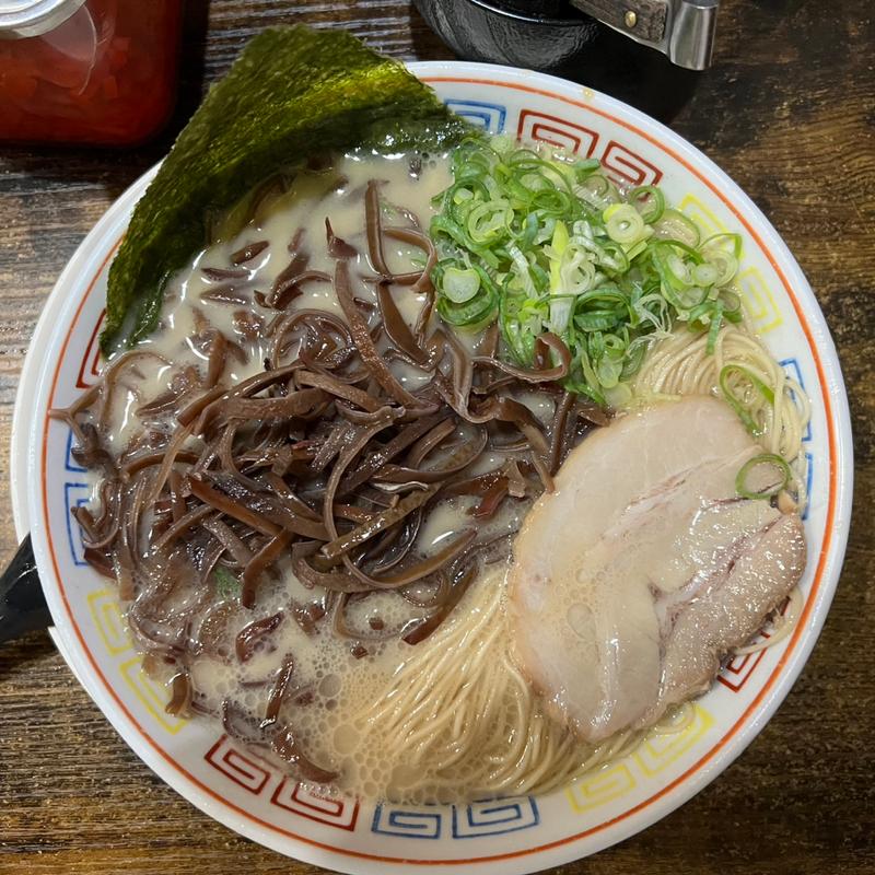 白ラーメン(つけ麺中華そば 節 用賀店)