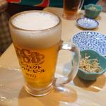 生ビール 中ジョッキ