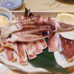 真イカの一夜干し(みなとや食堂)