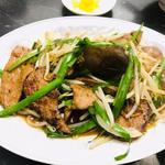 レバニラ定食 ご飯大盛り
