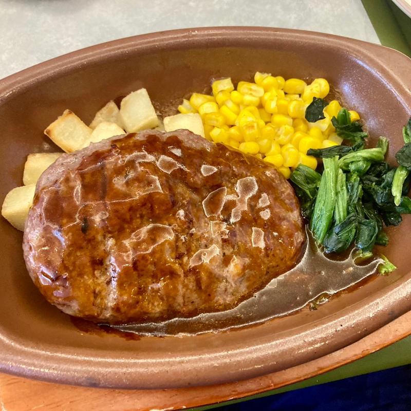 デミグラスソース牛100%ハンバーグ(サイゼリヤ 東武曳舟店)