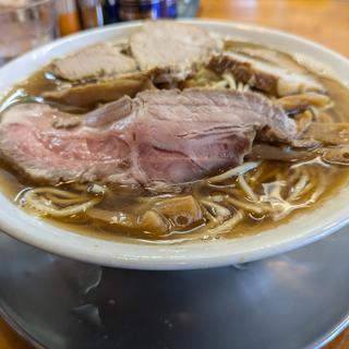 醤油拉麺（大）チャーシュー辛口トッピング(麺饗 松韻 )