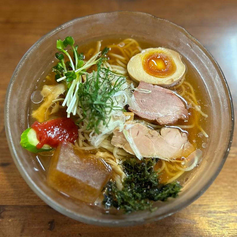 冷やし醤油らーめん(麺処 びぎ屋)