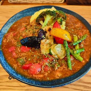 アメイロチキン 煮込みトマトと野菜のカレー(アメイロカリィ)