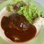 黒豚ハンバーグセット