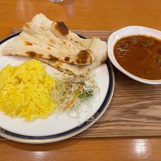 Aランチ マトン(羊肉)カレー(ガンジス 東京オペラシティ店)