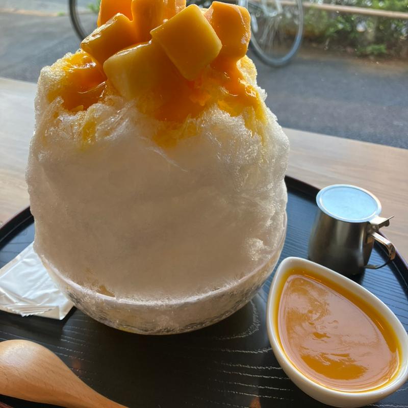 かき氷マンゴー(トムトム曳舟店)
