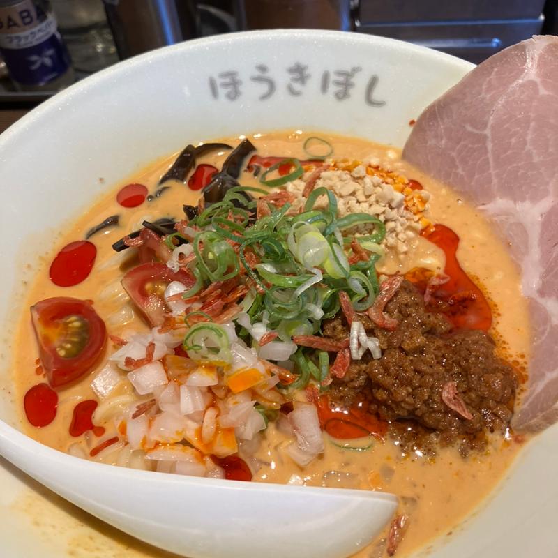 冷やし豆乳担々麺(自家製麺ほうきぼし 赤羽駅前店 )