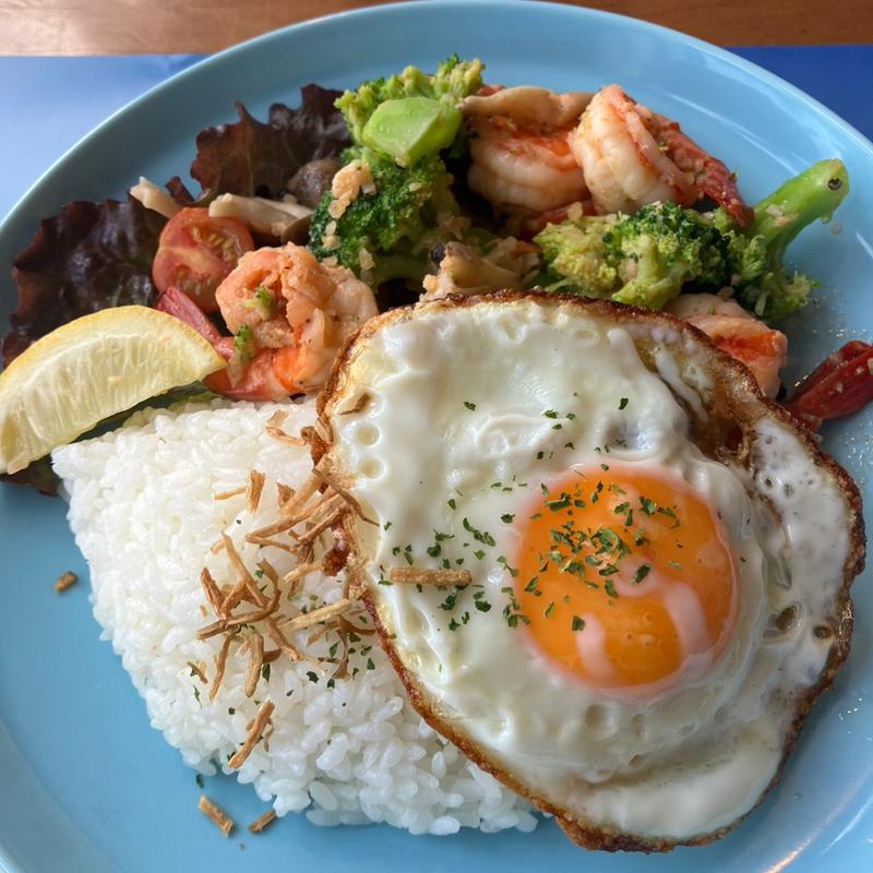 ガーリックシュリンプ(DOG DEPT CAFE ドッグデプトカフェ　浅草隅田川テラス店)