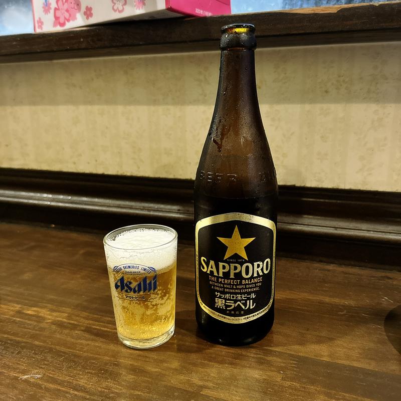 瓶ビール(中華料理 幸楽)