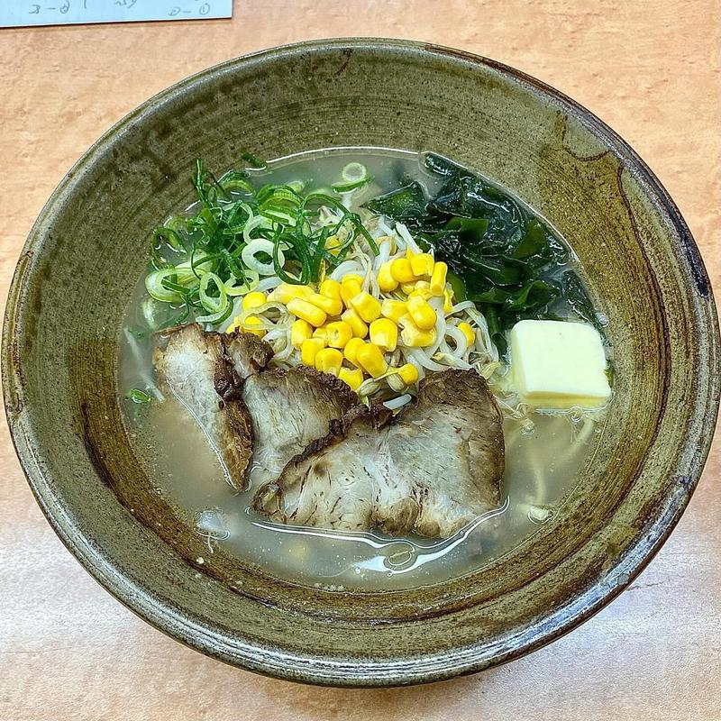 塩バターラーメン(ほんばサッポロラーメン西田辺店)