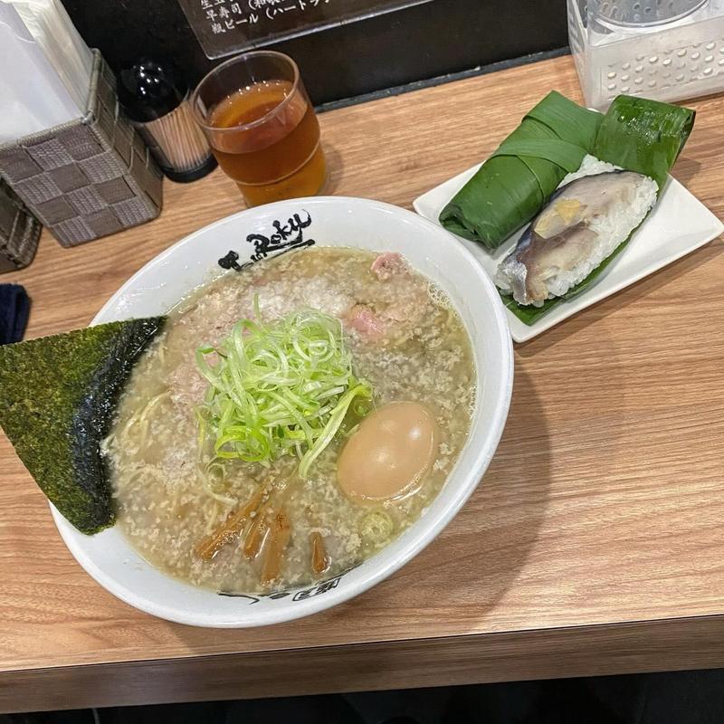 煮干し醤油 こってりVer.(裏Ver) 早寿司(麺屋 丈六)