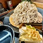週替わり天ぷらそば(ざるそば屋)