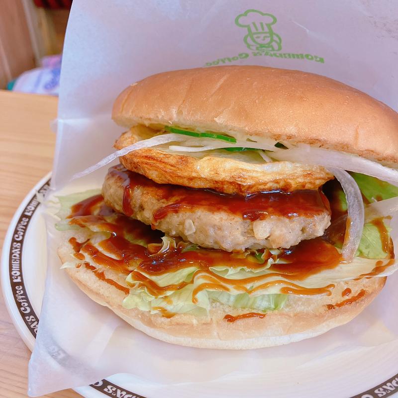 ロコモコバーガー(コメダ珈琲店 所沢プロペ通り店)