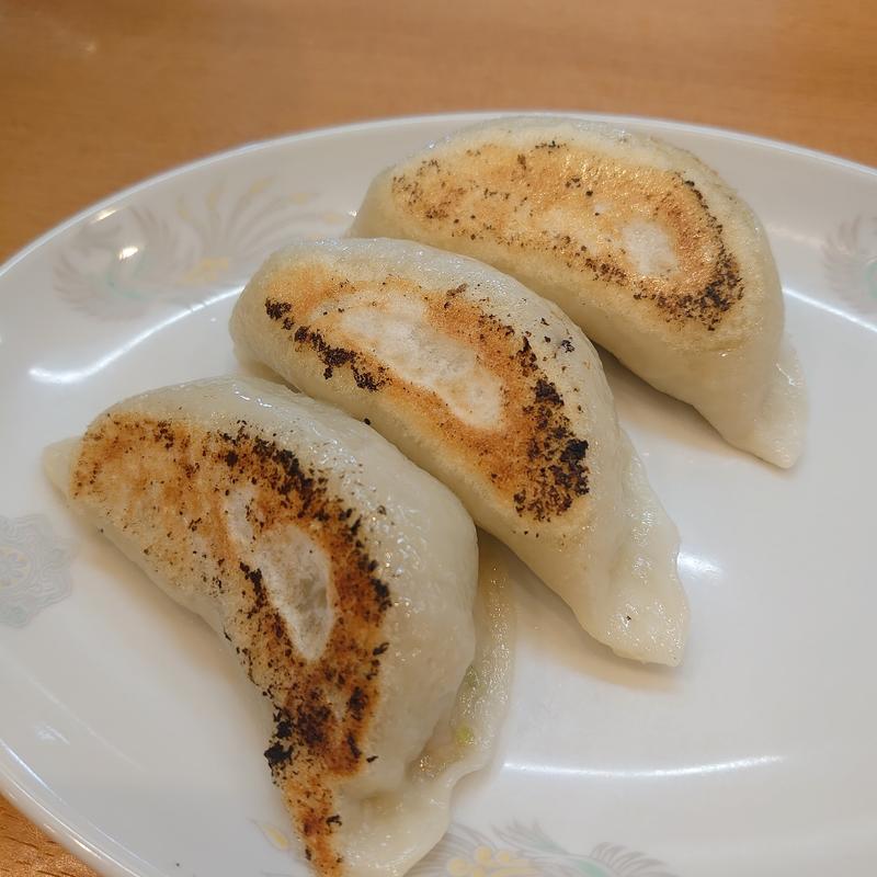 三個焼ギョーザ(らーめん 香文)
