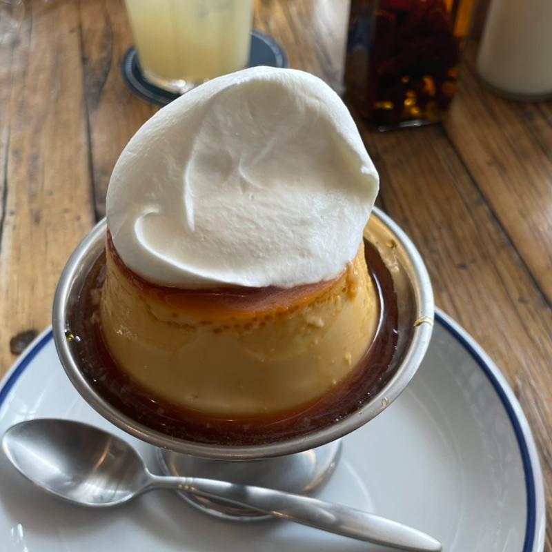 プリン(Trex Kawasaki River Cafe)