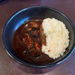 豚しゃぶ肉とナスと黒カレー(オーシャン テラス コーラルリーフ （Ocean Terrace Coral Reef）)